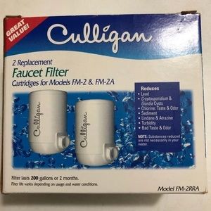 Culligan faucet water filters 2 pack